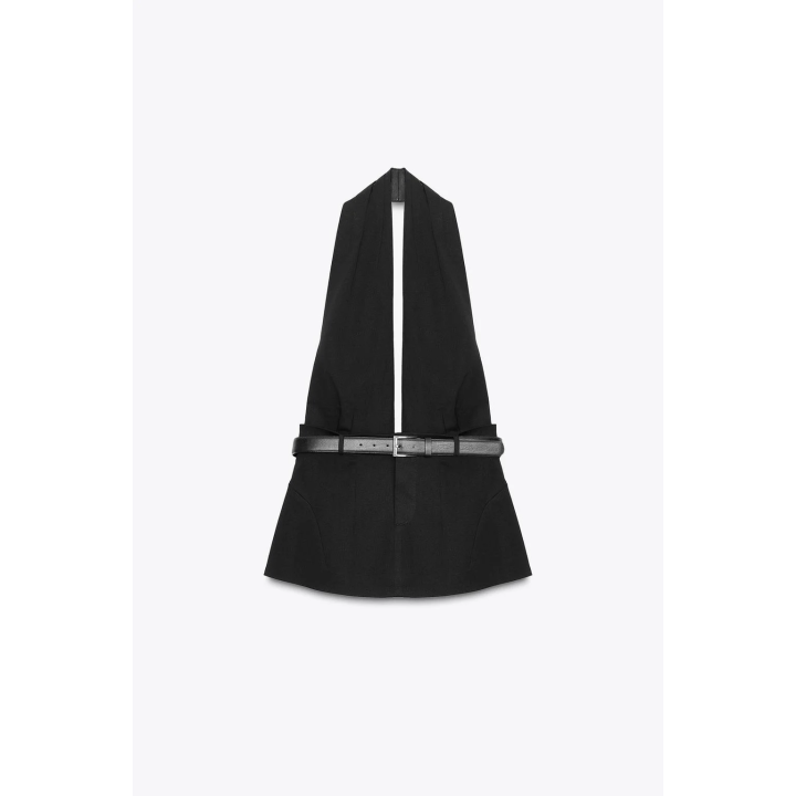 ТОП С ГОРЛОВИНОЙ ХАЛТЕР И РЕМНЕМ