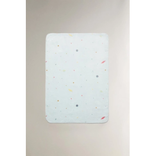 FLEECE SPACE BABY BLANKET