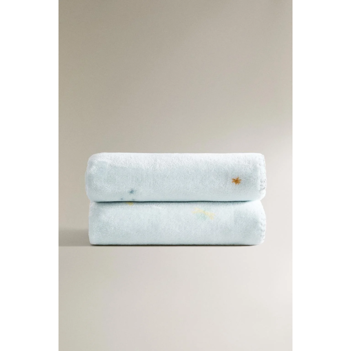 FLEECE SPACE BABY BLANKET