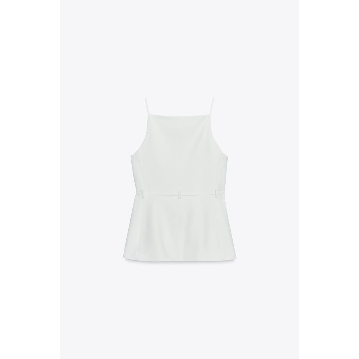 ЖИЛЕТ С ПОЯСОМ И БУСИНАМИ