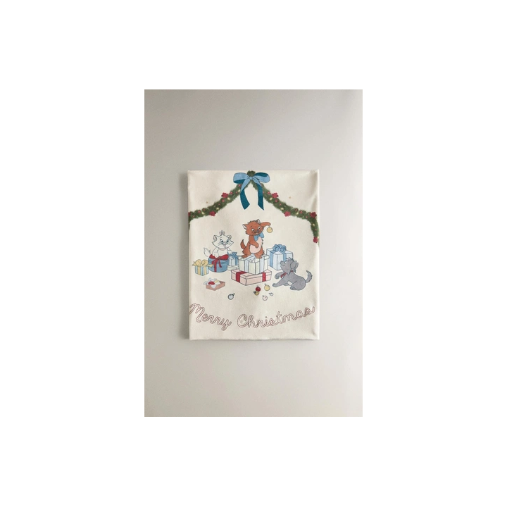 FLEECE THE ARISTOCATS ©DISNEY CHRISTMAS BABY BLANKET