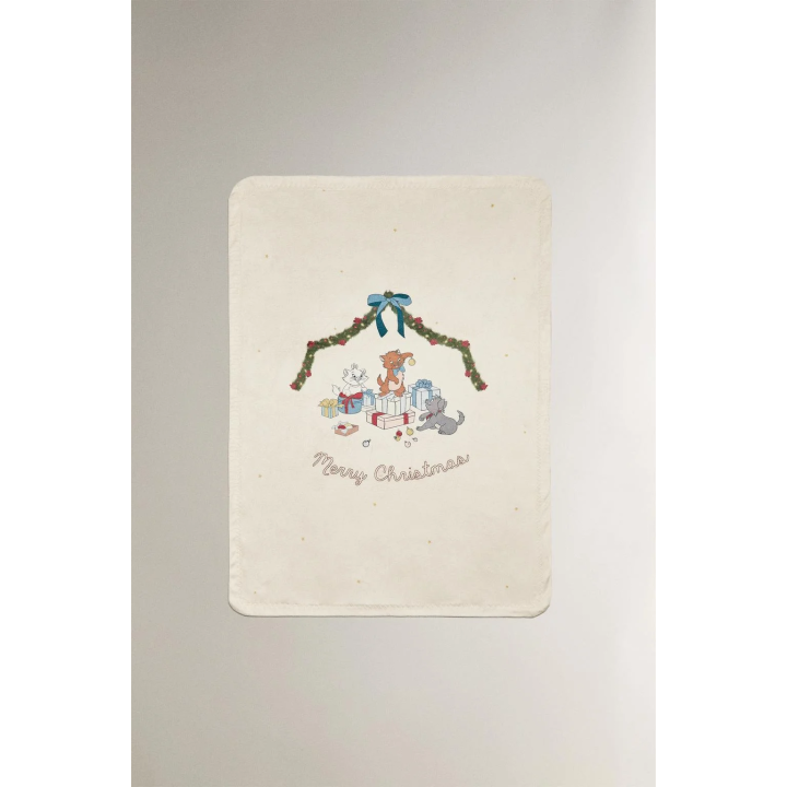 FLEECE THE ARISTOCATS ©DISNEY CHRISTMAS BABY BLANKET