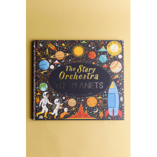 Детская музыкальная книга the story orchestra the planets