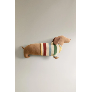 CHILDREN'S KNIT DOG CUSHION