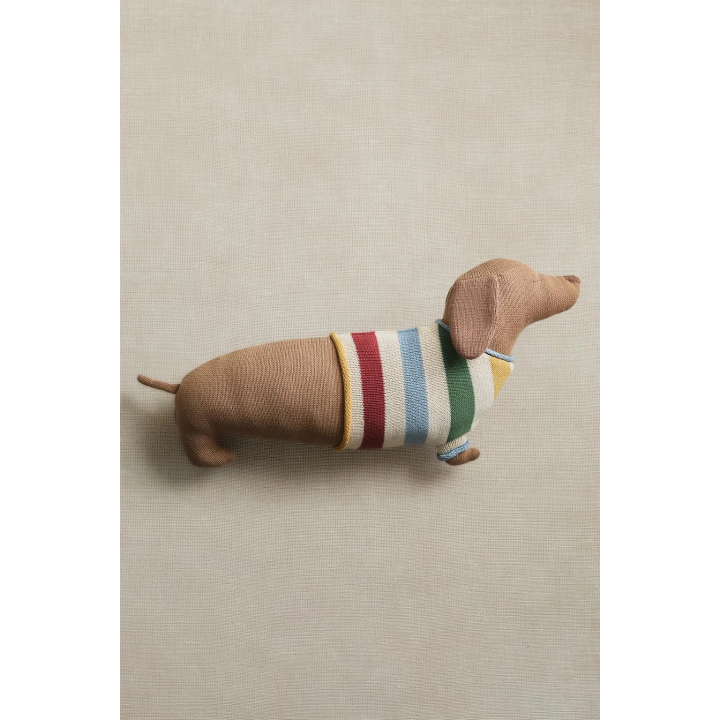 CHILDREN'S KNIT DOG CUSHION