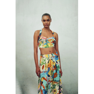 КОРОТКИЙ ТОП С ПРИНТОМ