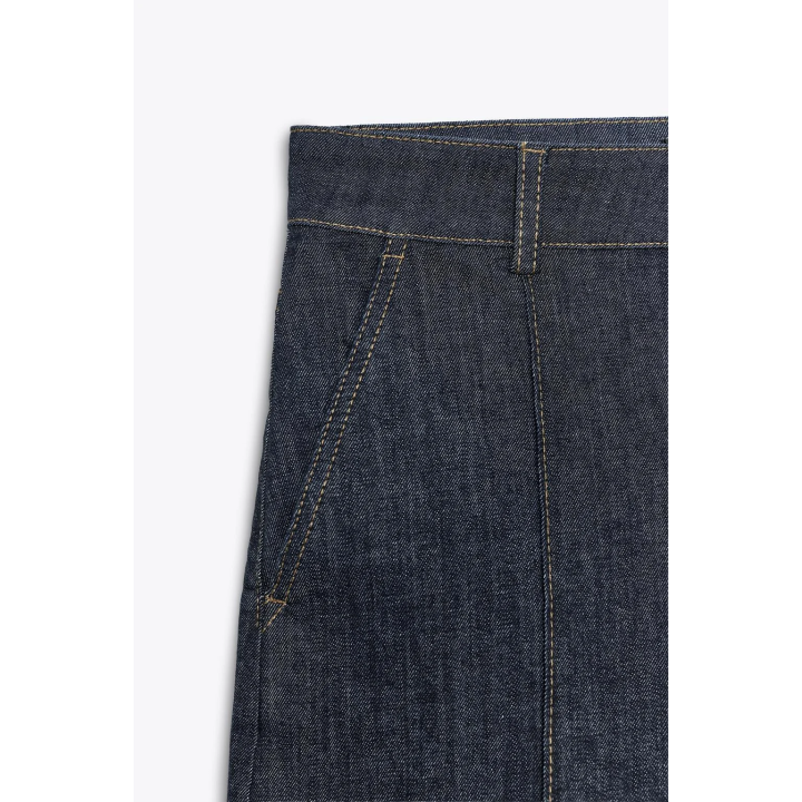 ДЖИНСОВЫЕ БЕРМУДЫ Z1975 С ВЫСОКОЙ ПОСАДКОЙ