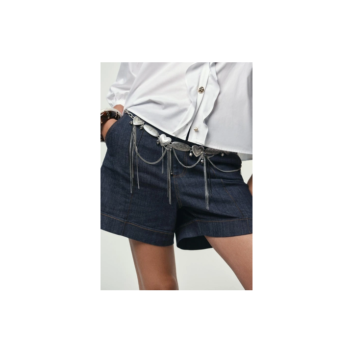 ДЖИНСОВЫЕ БЕРМУДЫ Z1975 С ВЫСОКОЙ ПОСАДКОЙ