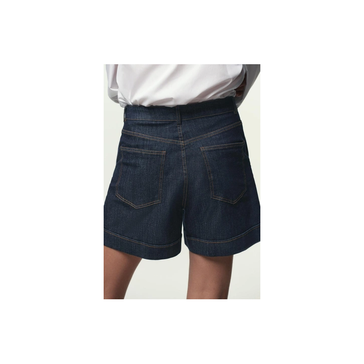 ДЖИНСОВЫЕ БЕРМУДЫ Z1975 С ВЫСОКОЙ ПОСАДКОЙ