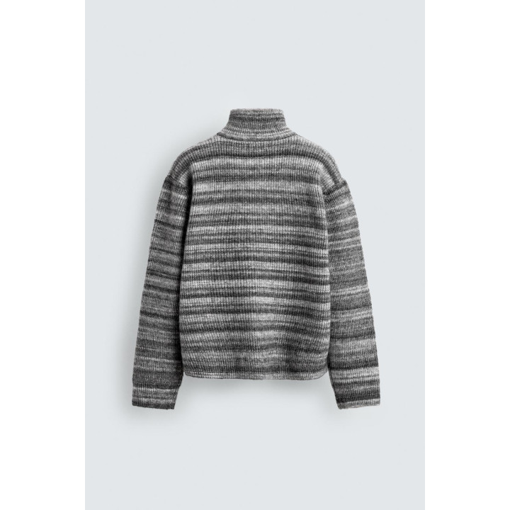 ЖАККАРДОВЫЙ КАРДИГАН В ПОЛОСКУ