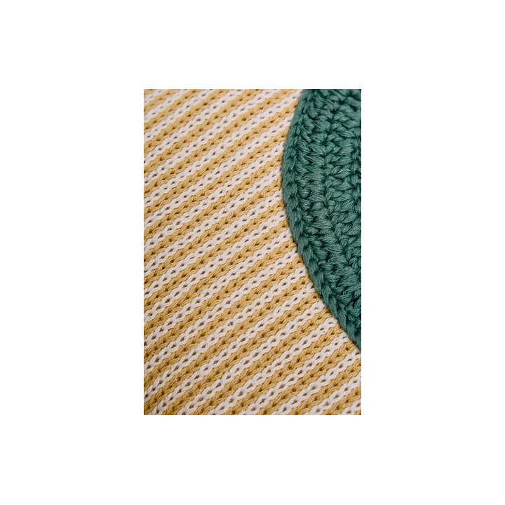 CHILDREN'S EMBROIDERED LETTER X CUSHION