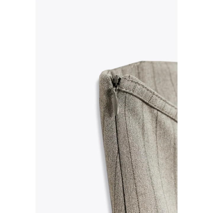 ПЛАТЬЕ БЕЗ БРЕТЕЛЕЙ В ПОЛОСКУ