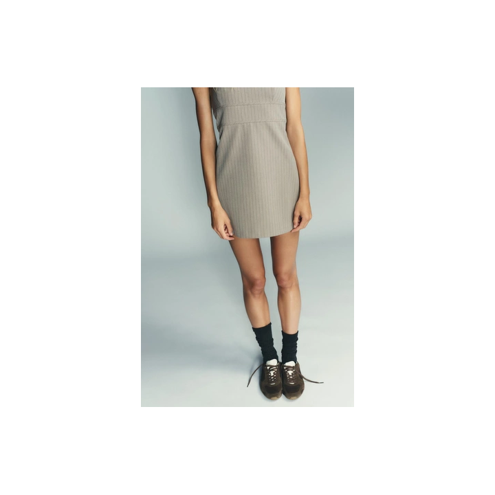 ПЛАТЬЕ БЕЗ БРЕТЕЛЕЙ В ПОЛОСКУ