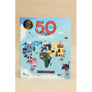 Атлас 50 карт мира для детей от 7 до 10 лет