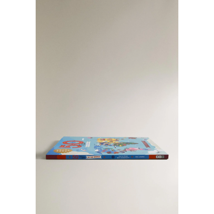 Атлас 50 карт мира для детей от 7 до 10 лет