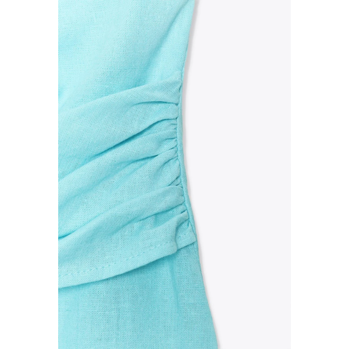 ТОП-ХАЛТЕР С УЗЛОМ ИЗ ЛЬНЯНОЙ ТКАНИ