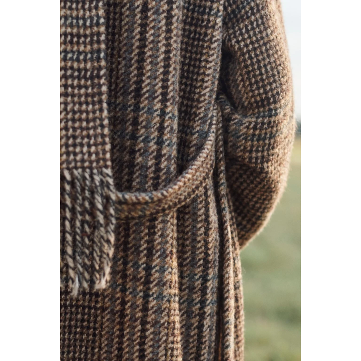LIMITED EDITION CHECK COAT WITH SCARF