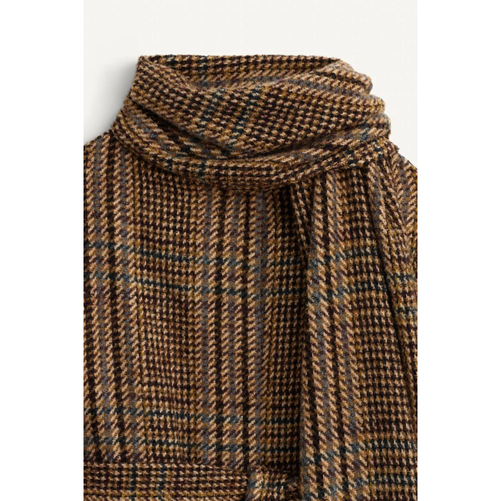 LIMITED EDITION CHECK COAT WITH SCARF