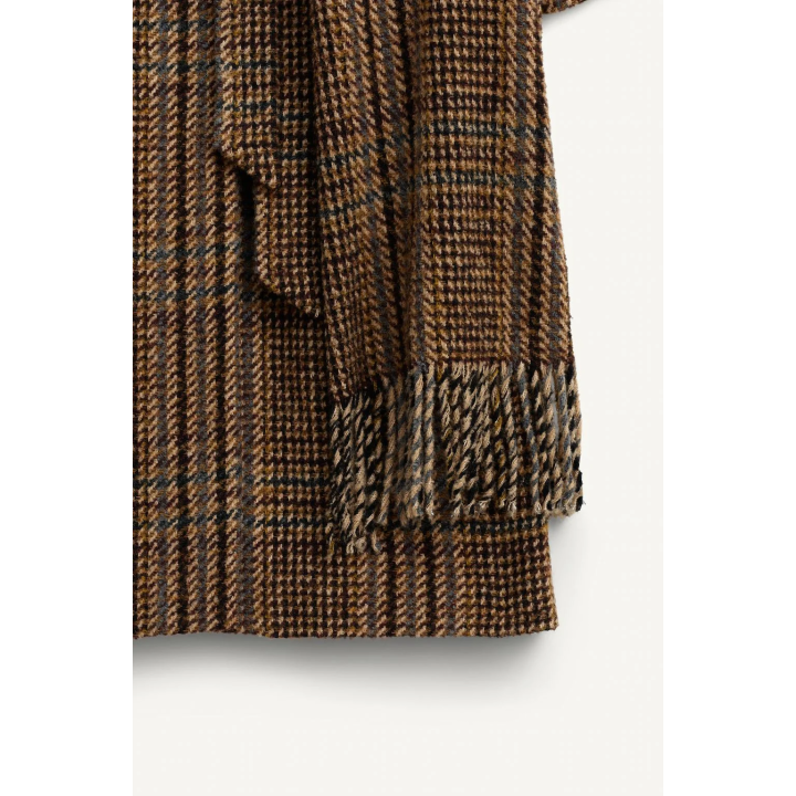 LIMITED EDITION CHECK COAT WITH SCARF