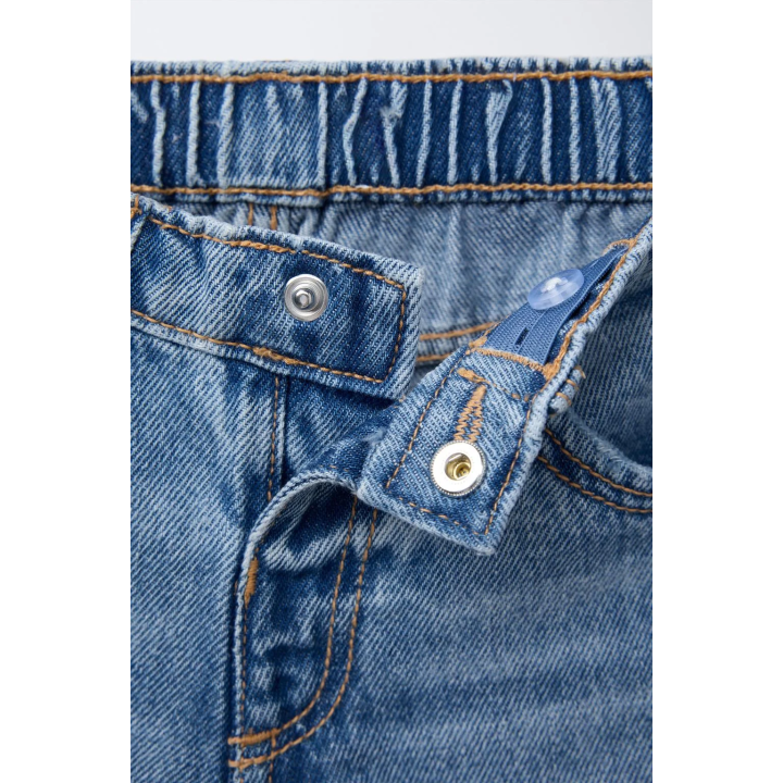 Джинсовые бермуды mom fit