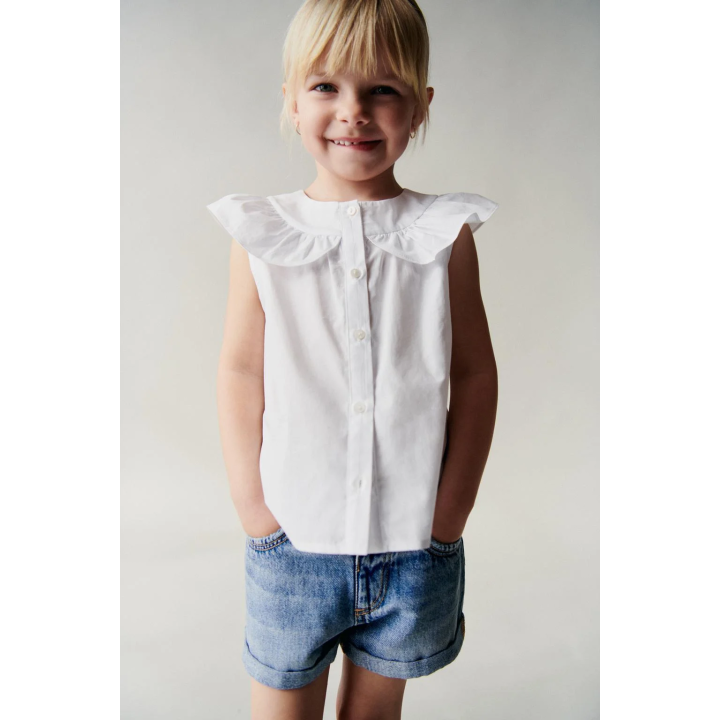 Джинсовые бермуды mom fit