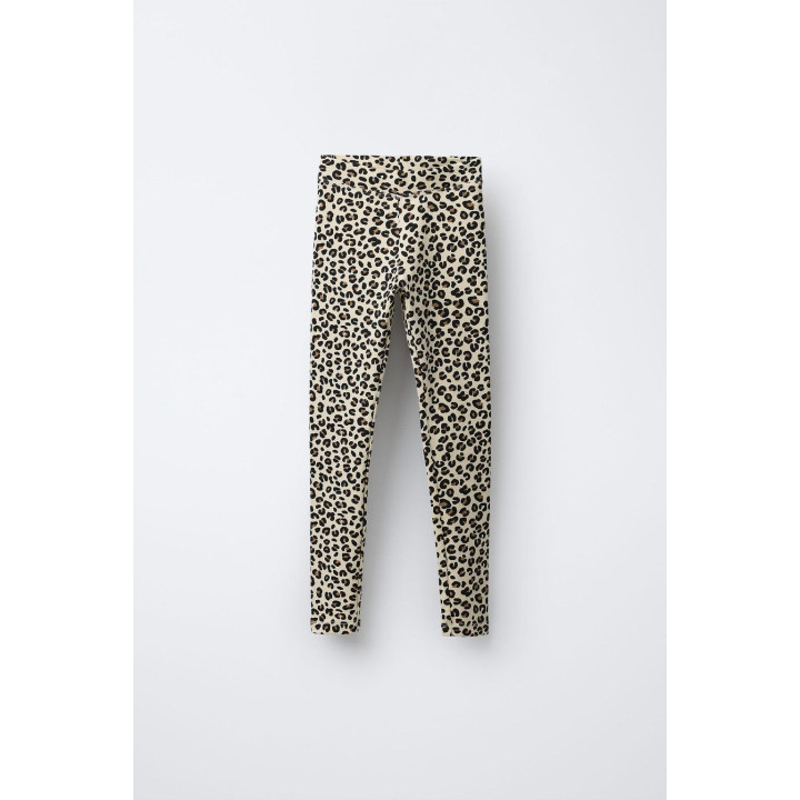 БАЗОВЫЕ ЛЕГИНСЫ С АНИМАЛИСТИЧЕСКИМ ПРИНТОМ