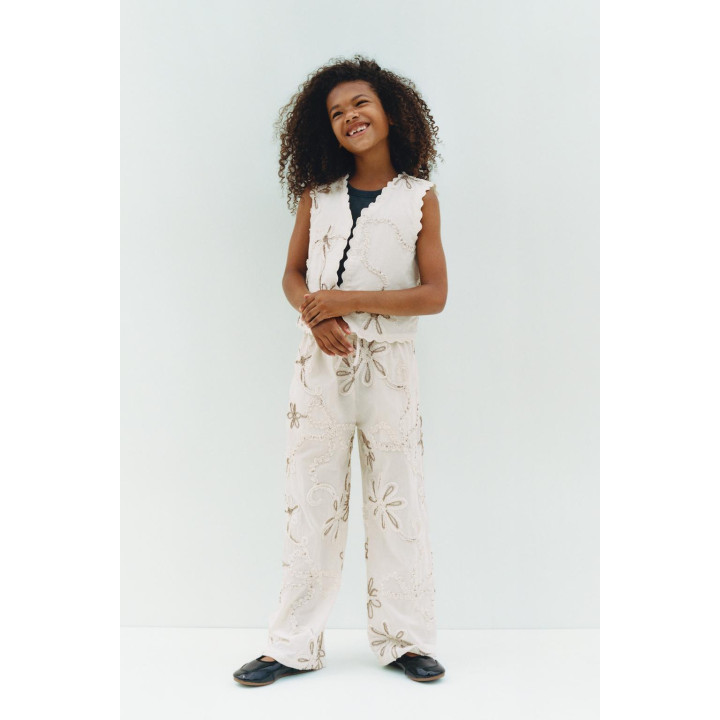 ЖИЛЕТ С ВЫШИВКОЙ «ЦВЕТЫ»