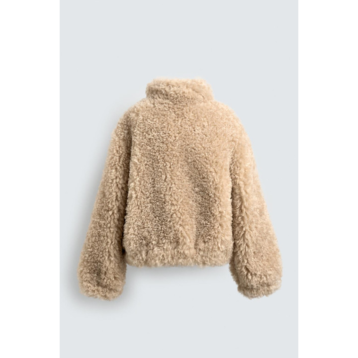 КУРТКА-БОМБЕР ИЗ ИСКУССТВЕННОГО МЕХА HARRY LAMBERT FOR ZARA X DISNEY