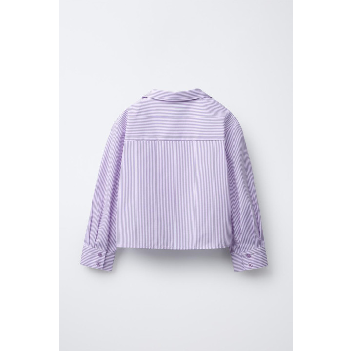 КОМПЛЕКТ РУБАШКА ПОПЛИН В ПОЛОСКУ С ТРИКОТАЖНОЙ МАЙКОЙ CHAMPION ® X ZARA