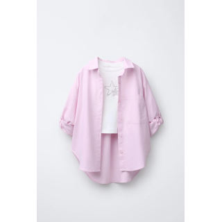 НАБОР РУБАШЕК ОКСФОРД С ФУТБОЛКОЙ СО СТРАЗАМИ