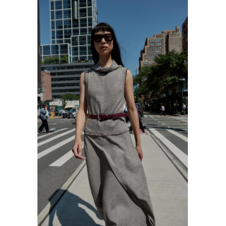 ПЛАТЬЕ МИДИ С РЕМНЕМ