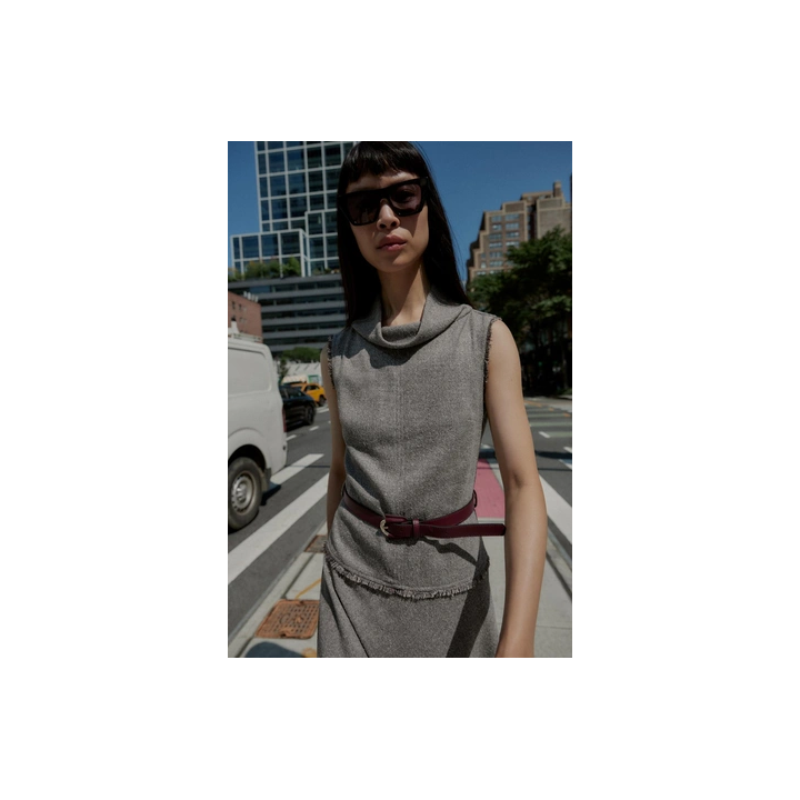 ПЛАТЬЕ МИДИ С РЕМНЕМ