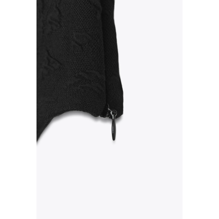 Топ с корсетным лифом в стиле жаккарда