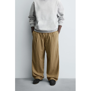 БРЮКИ BALLOON FIT С ЗАЩИПАМИ