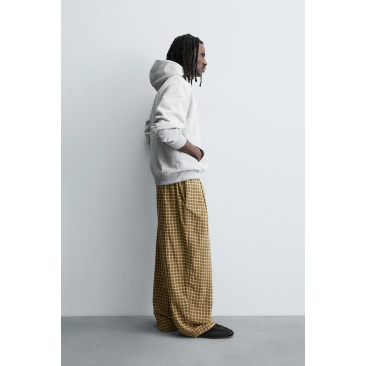 БРЮКИ BALLOON FIT С ЗАЩИПАМИ