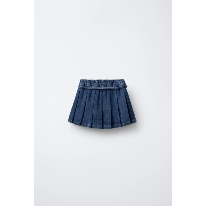 ДЖИНСОВАЯ ЮБКА В СКЛАДКУ