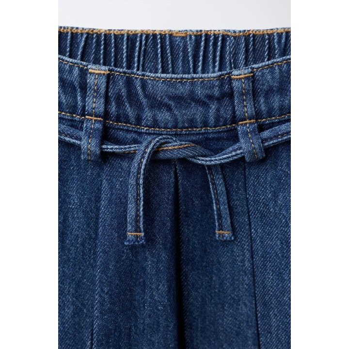 ДЖИНСОВАЯ ЮБКА В СКЛАДКУ