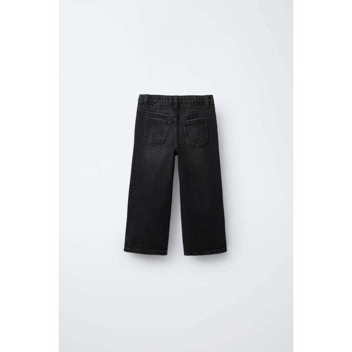 ДЖИНСЫ WIDE LEG С ПЕРЕКРЕСТНОЙ ЗАСТЕЖКОЙ