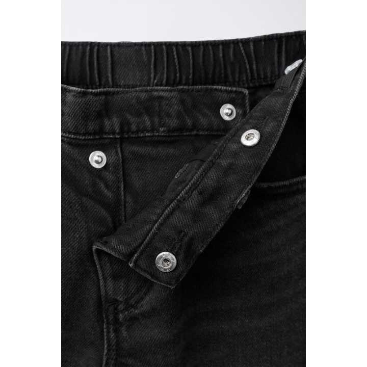 ДЖИНСЫ WIDE LEG С ПЕРЕКРЕСТНОЙ ЗАСТЕЖКОЙ