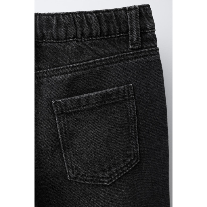 ДЖИНСЫ WIDE LEG С ПЕРЕКРЕСТНОЙ ЗАСТЕЖКОЙ