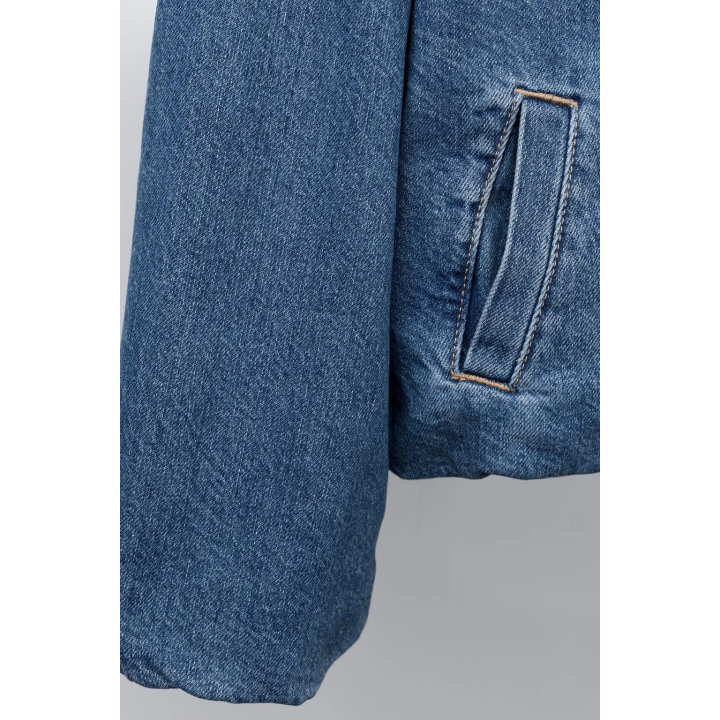 ДЖИНСОВЫЙ БОМБЕР