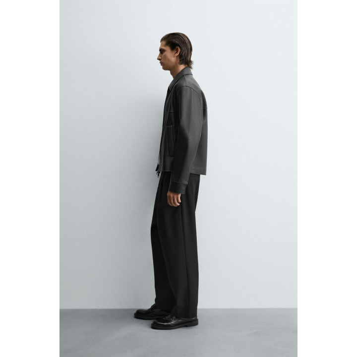 КУРТКА ИЗ ИСКУССТВЕННОЙ КОЖИ