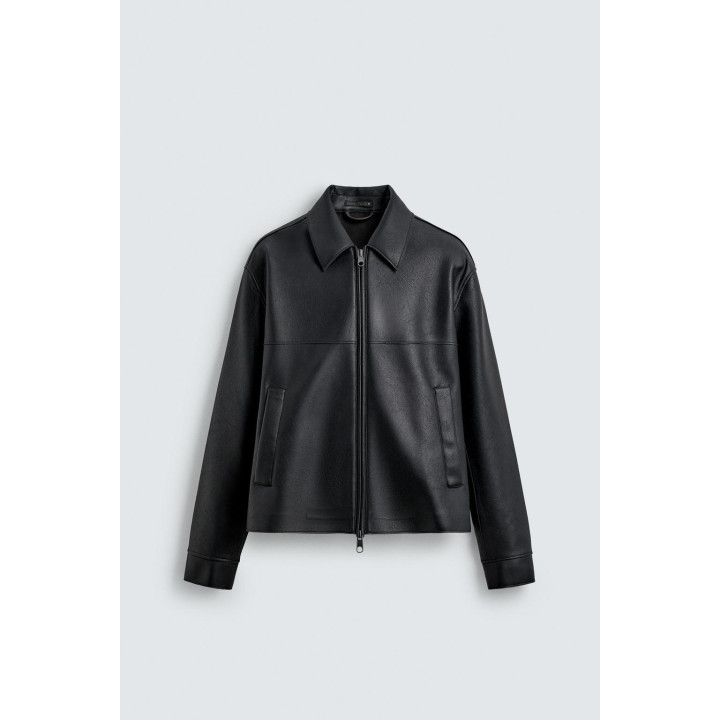 КУРТКА ИЗ ИСКУССТВЕННОЙ КОЖИ