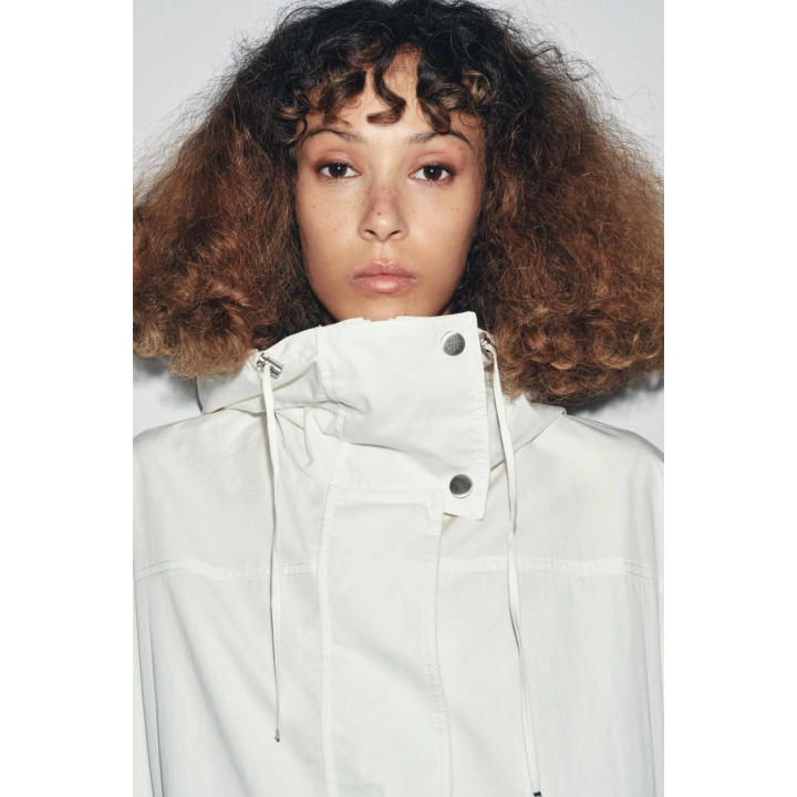 ПАРКА ОВЕРСАЙЗ МНОГОПОЗИЦИОННАЯ С КАПЮШОНОМ — ZW COLLECTION