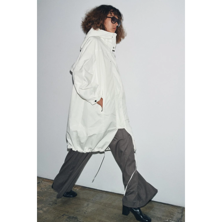 ПАРКА ОВЕРСАЙЗ МНОГОПОЗИЦИОННАЯ С КАПЮШОНОМ — ZW COLLECTION