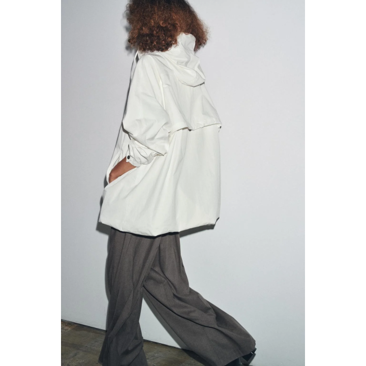 ПАРКА ОВЕРСАЙЗ МНОГОПОЗИЦИОННАЯ С КАПЮШОНОМ — ZW COLLECTION