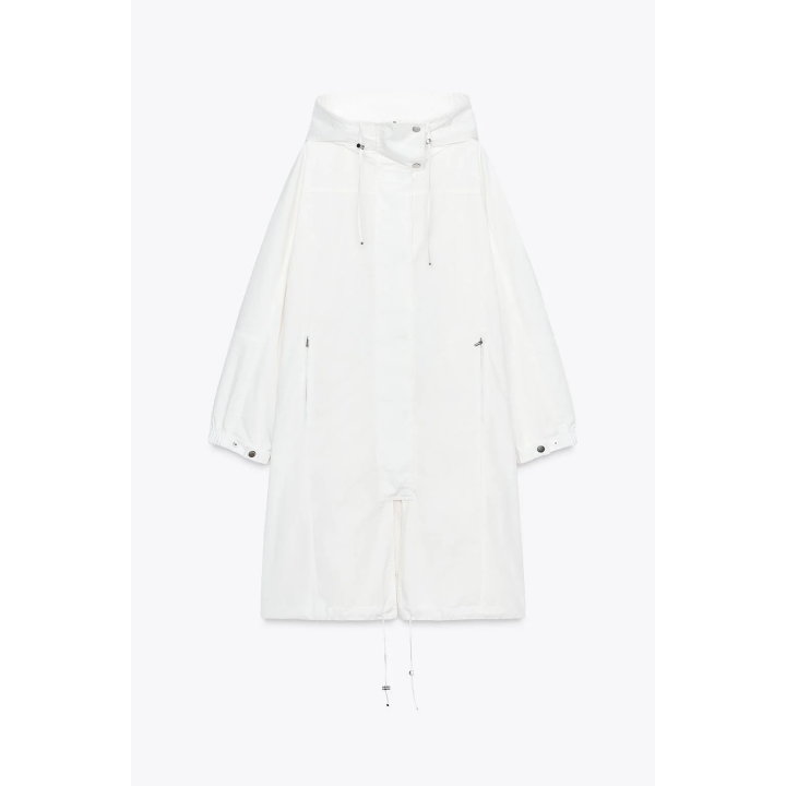 ПАРКА ОВЕРСАЙЗ МНОГОПОЗИЦИОННАЯ С КАПЮШОНОМ — ZW COLLECTION