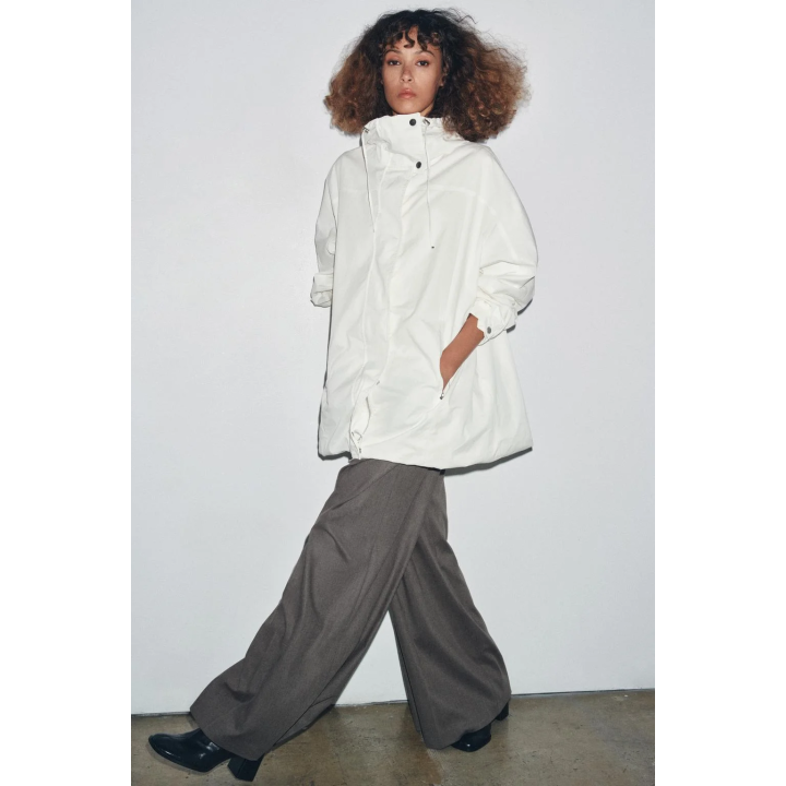 ПАРКА ОВЕРСАЙЗ МНОГОПОЗИЦИОННАЯ С КАПЮШОНОМ — ZW COLLECTION