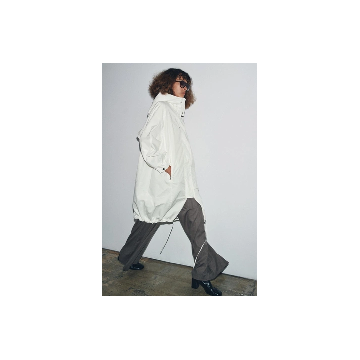 ПАРКА ОВЕРСАЙЗ МНОГОПОЗИЦИОННАЯ С КАПЮШОНОМ — ZW COLLECTION