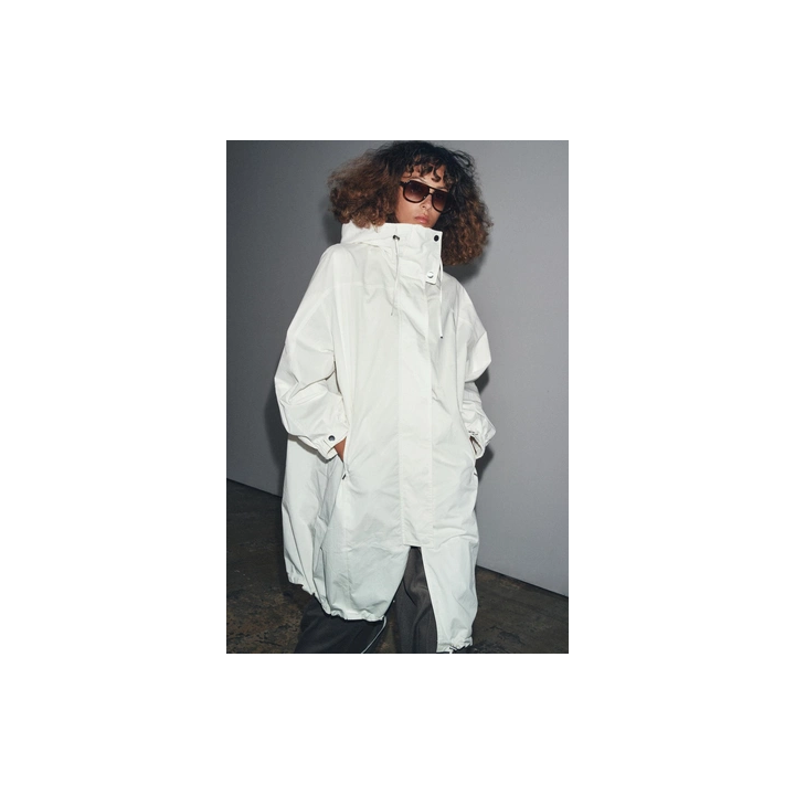 ПАРКА ОВЕРСАЙЗ МНОГОПОЗИЦИОННАЯ С КАПЮШОНОМ — ZW COLLECTION